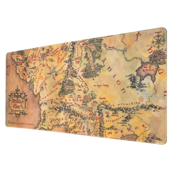 The Lord of the Rings gaming desk mat