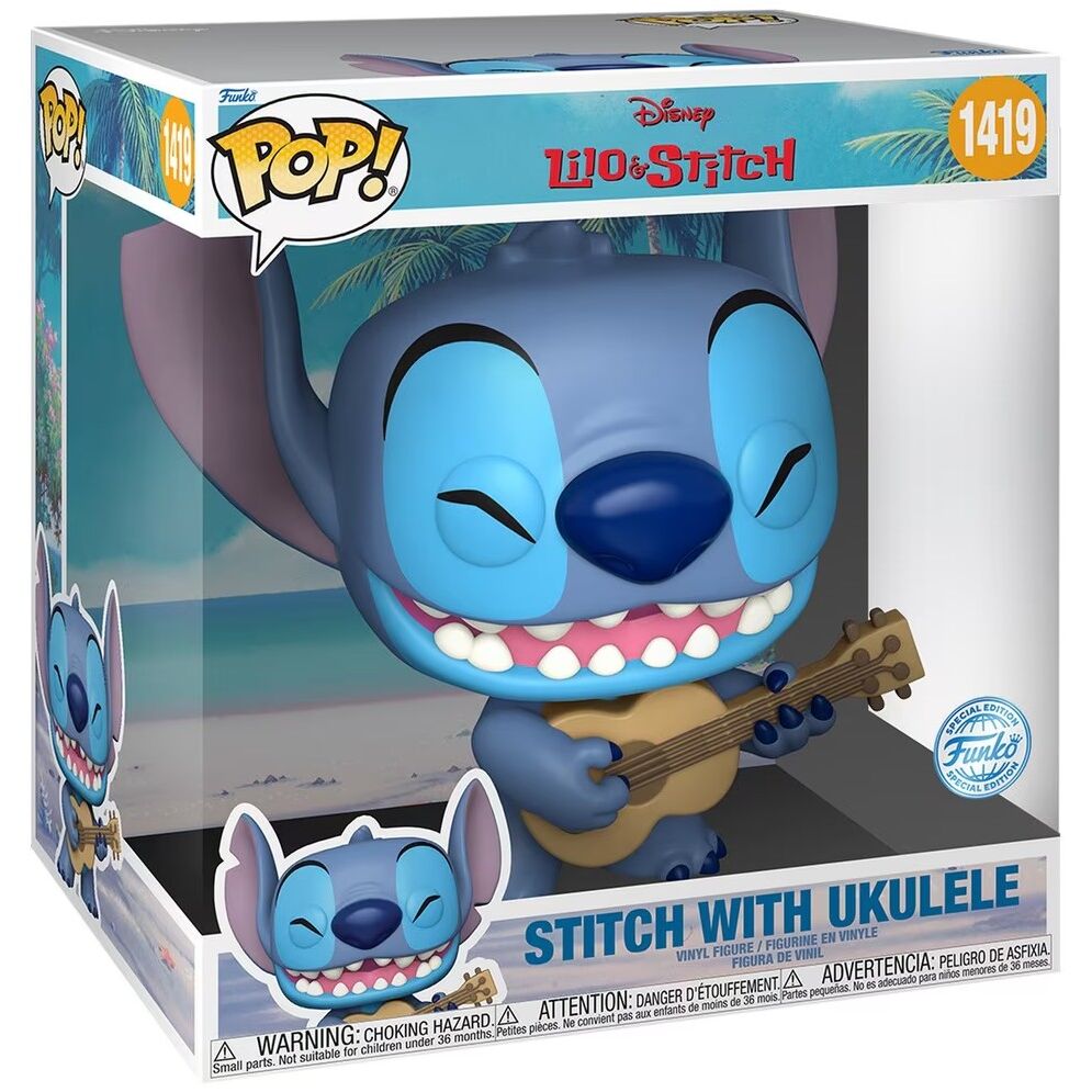 POP figure Disney Stitch Ukelele Exclusive 25cm