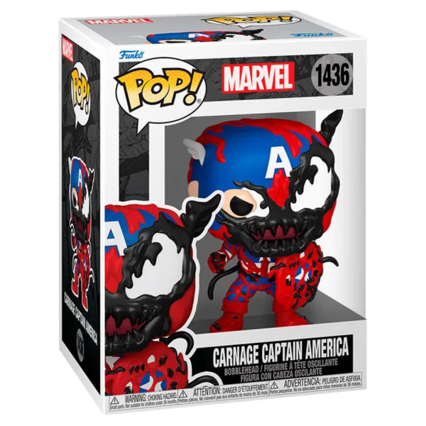 POP figure Marvel Carnage Captain America