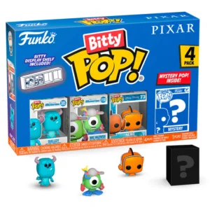 Blister 4 figures Bitty POP Disney Pixar Monsters Inc