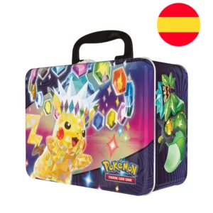 Spanish Pokemon Chest Collectible card game box