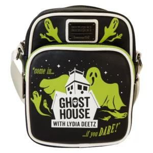 Loungefly Beetlejuice 2 Ghost House shoulder bag