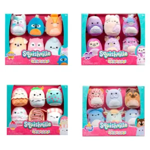 Squishmallows plush toy set assorted 5cm