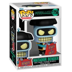 POP figure Futurama Matador Bender