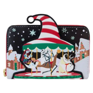 Loungefly Disney Nightmare Before Christmas Journey to Christmas Town wallet