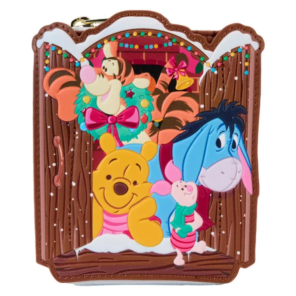 Loungefly Disney Winnie the Pooh Holiday Friends wallet