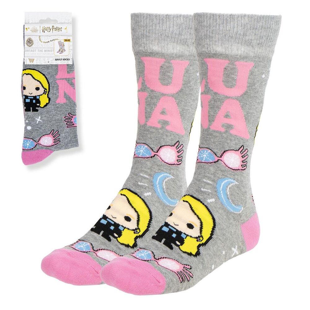 Harry Potter Luna Lovegood adult socks