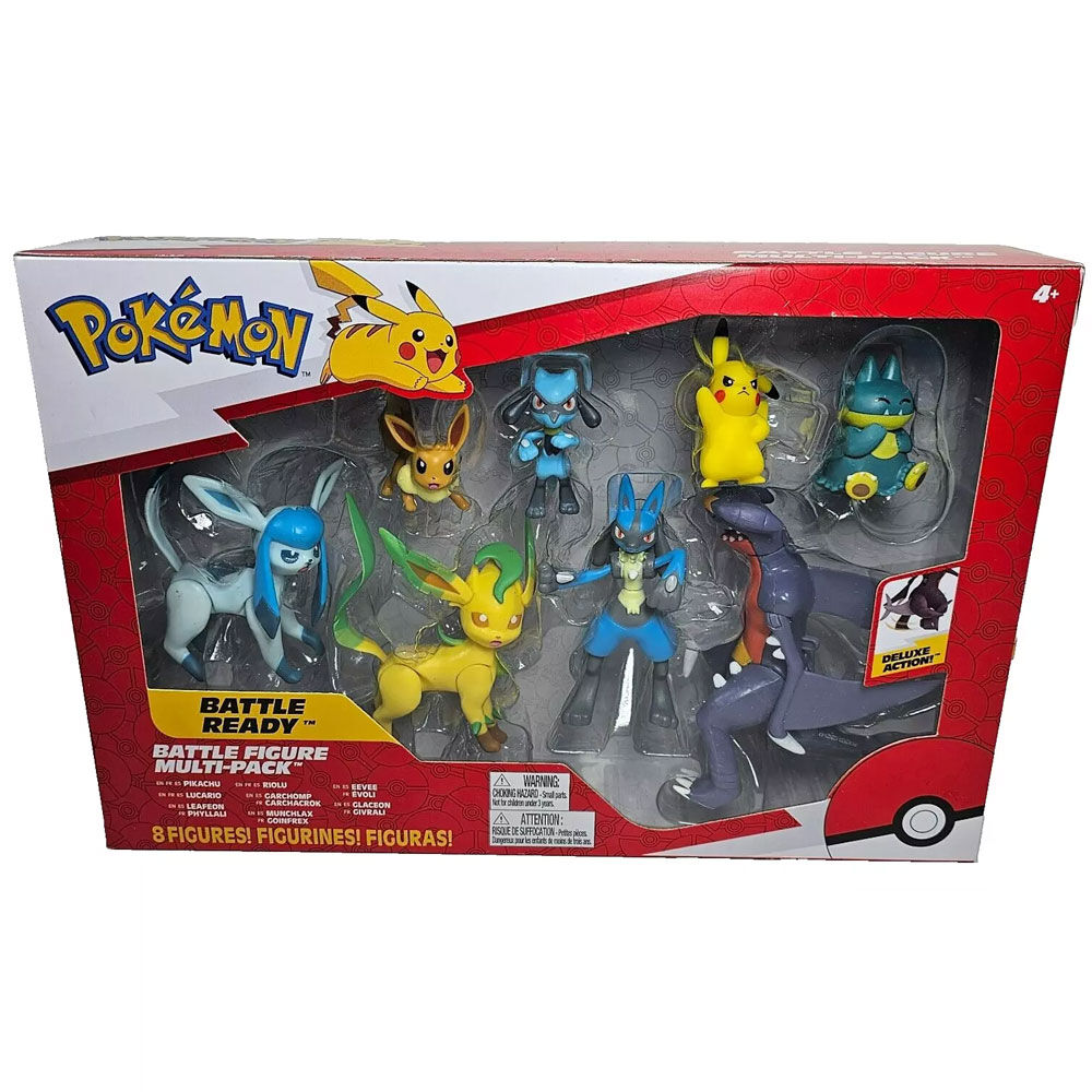 Pokemon Battle Ready pack 8 figures