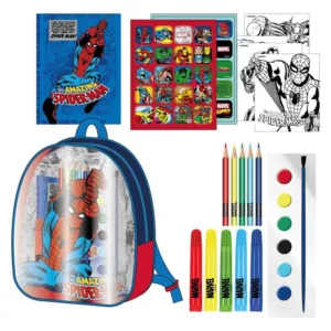 Marvel Avengers backpack stationery set