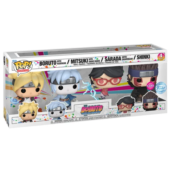 POP pack 4 figures Boruto Exclusive