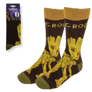 Marvel Guardians of The Galaxy Groot pack adult socks