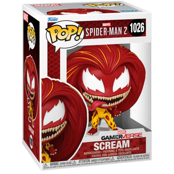 POP figure Marvel Spider-Man 2 Scream