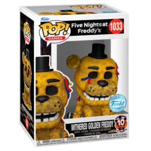 POP figure Five Night at Freddys Withered Golden Freddy Exclusive