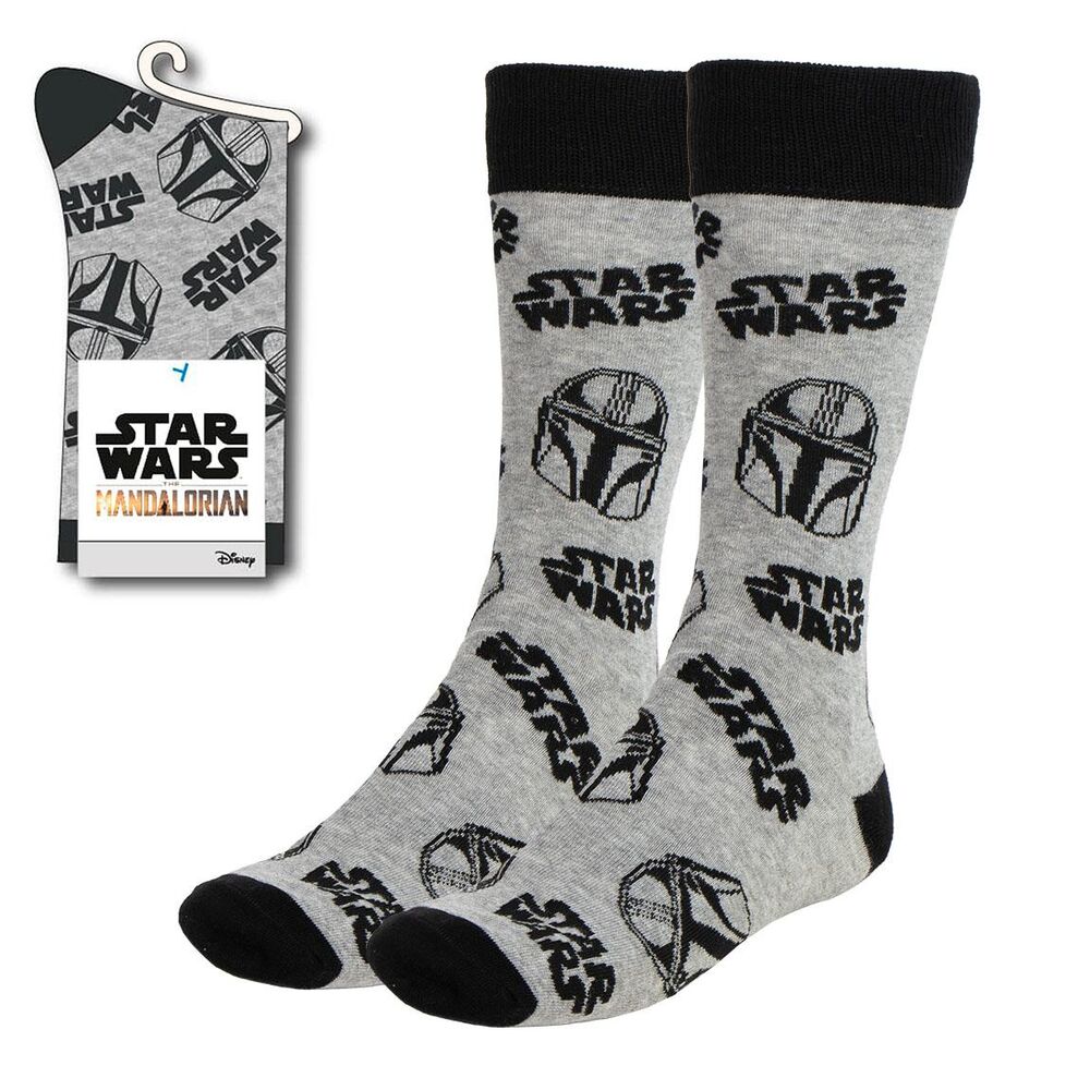 Star Wars Mandalorian adult socks