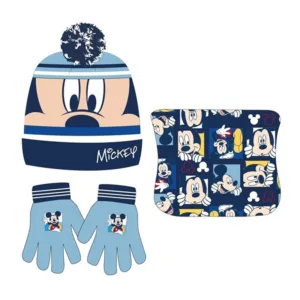 Disney Mickey winter set snood hat gloves