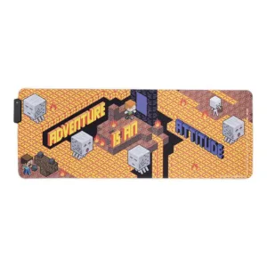 Minecraft gaming desk mat