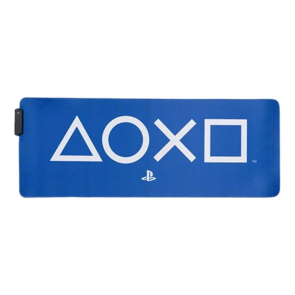 PlayStation gaming light desk mat