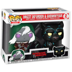 POP 2 pack figures Dungeons & Dragons Drizzt Dourden & Guenhwyvar