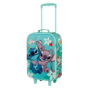 Disney Stitch Love 3D trolley suitcase