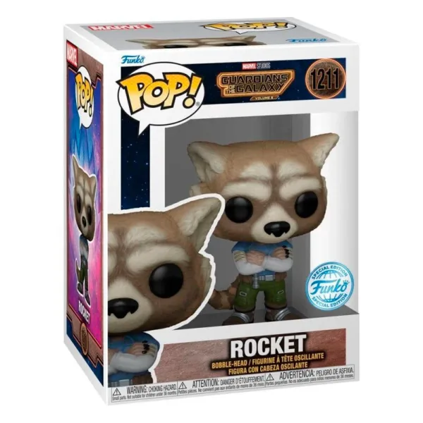 PO figure Marvel Guardians of the Galaxy Rocket Exclusive