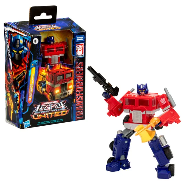 Transformers Legacy United Gi Universe Optimus Prime Deluxe Class figure 14cm