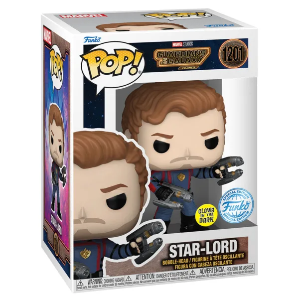 POP figure Marvel Guardianes de la Galaxia Star-Lord Exclusive