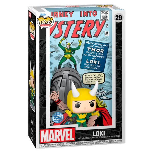 POP figure Comic Cover Marvel Loki Exclusive