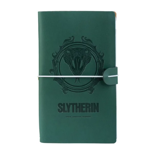 Harry Potter Slytherin travel notebook