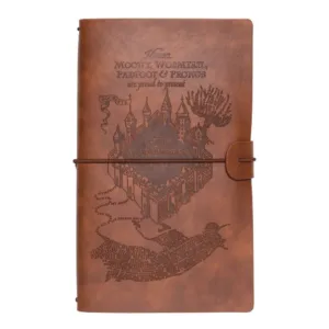 Harry Potter Marauder Map travel notebook