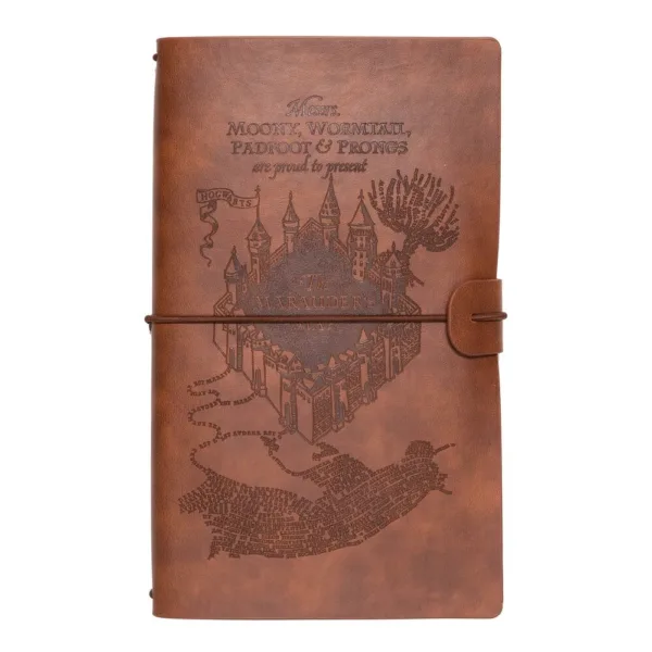 Harry Potter Marauder Map travel notebook