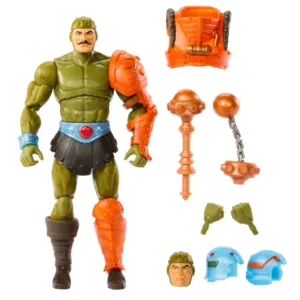 Masters of the Universe New Eternia Man-At-Arms figure 17cm