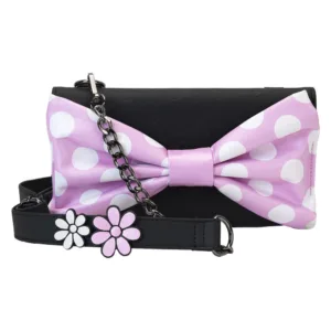 Loungefly Disney Minnie Floral Rock the Dots shoulder bag