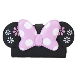 Loungefly Disney Minnie Floral Rock the Dots wallet