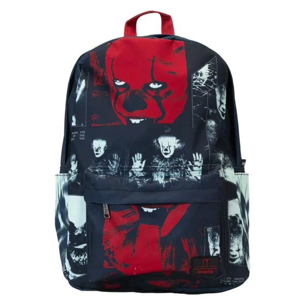 Loungefly IT Pennywise I Heart nylon backpack 44cm