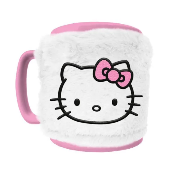 Hello Kitty Mug with teddy bear cover 440ml