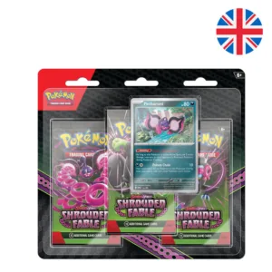 English Pokemon Shrouded Fable collectible card game blister