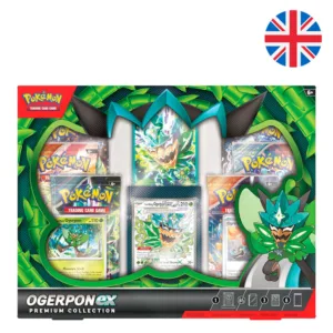 English Pokemon Ogerpon Blister set of collectible cards