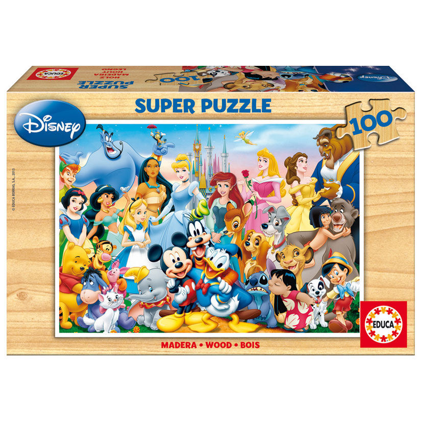 Disney The Wonderful World of Disney puzzle 100pcs