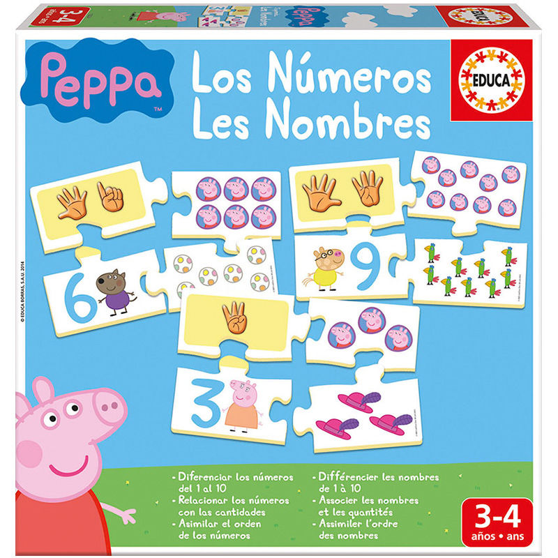 Peppa Pig Learn the Numbers game