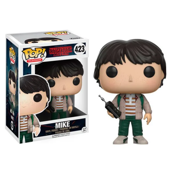 POP figure Stranger Things Mike with Walkie Talkie