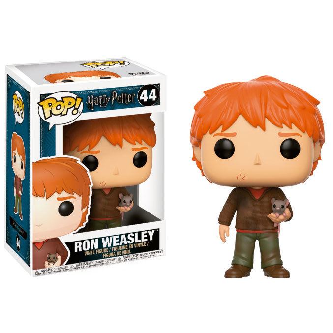 POP figure Harry Potter Ron Weasley with Scabbers