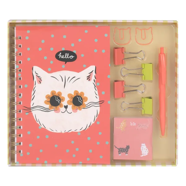 Notebook and Stationery Set My Cat