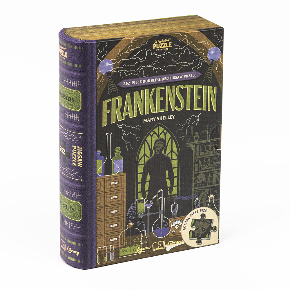 Frankenstein - 252 Piece Double-Sided Jigsaw