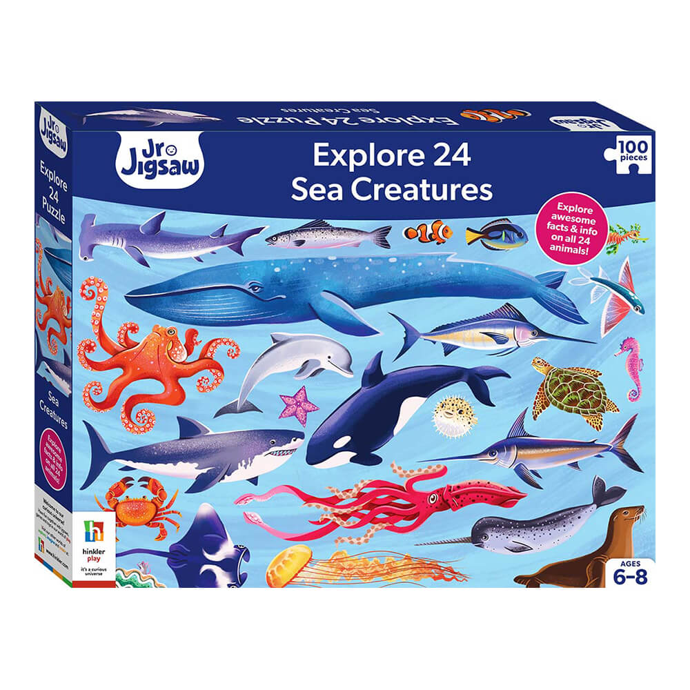 Junior Jigsaw Explore 24: Sea Creatures