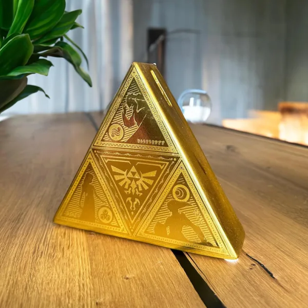 The Legend Of Zelda (Triforce) Shaped Money Bank - Image 2