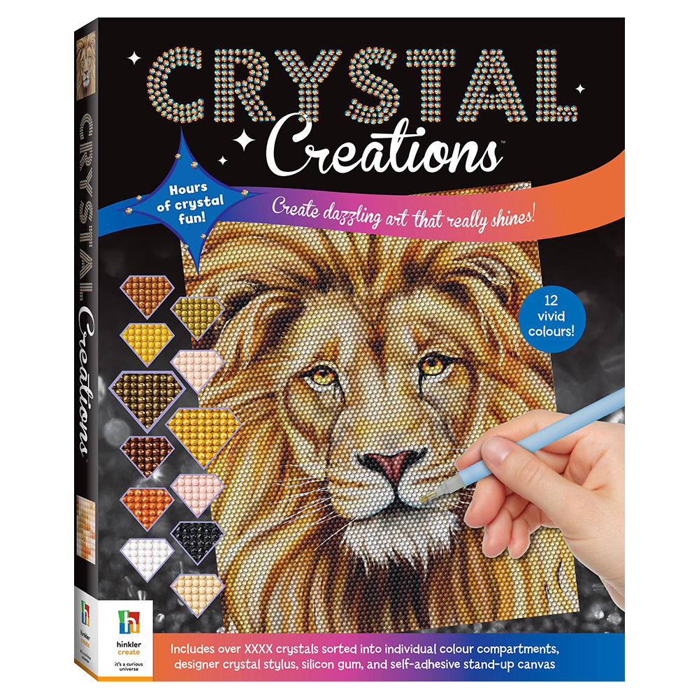 Crystal Creations: Daring Lion