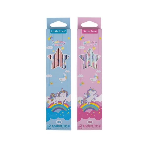 Unicorn Dream Boxed  Set of 12 Pencil HB with Eraser