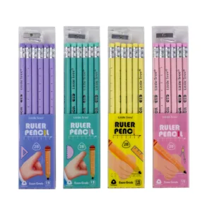 Dino Time  Set of 12 Pencil HB with Eraser