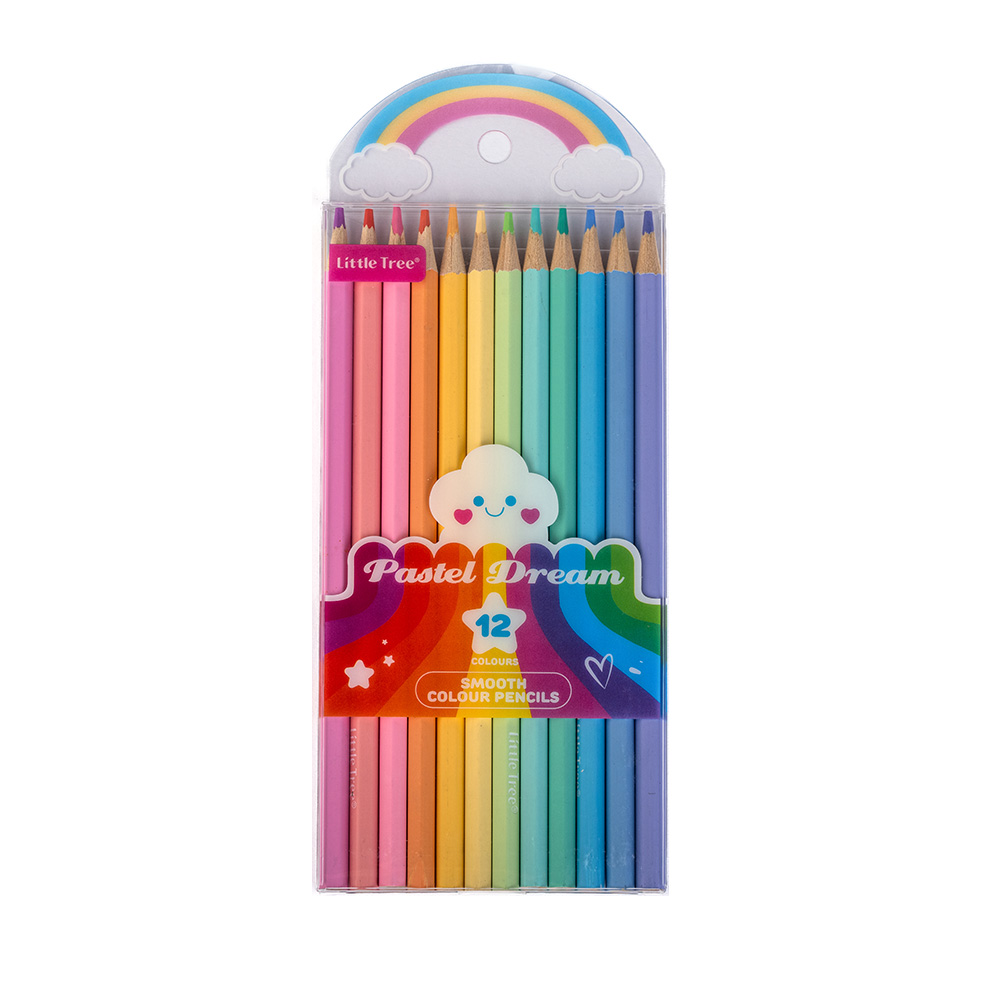 Pastel Dream 12 Smooth Colour Pencil Set