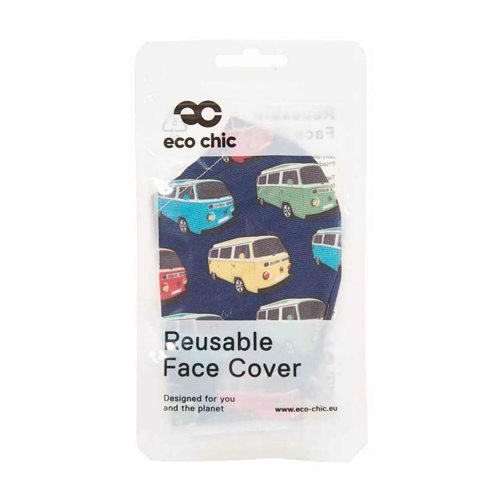 Navy Campervan Face Cover